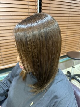 アール ヘアーアンドメイク 林店(R Hair&Make) 艶ストレート
