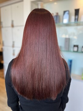 ルシードスタイル　ムースユイット(LUCIDO STYLE mousse8) ブリーチ無し！暖色系ブラウンカラー