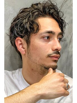 トルネード(TORNADO) メンズアップバングナチュラルパーマ　n12.2