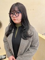 【snuw_ayano】フェイスレイヤー/黒髪