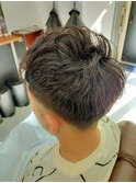 パーマ風ショート