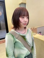 スニュウ(snuw)&nbsp;【snuw mina】レイヤーカット/ミディアムレイヤー/暖色カラー