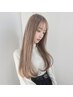☆トレンドカラー☆ハイトーンダブルカラー(ケアブリーチ+フルカラー) ￥16830