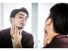 アシャドットオム(asha.HOMME)の雰囲気（シェービングでひげのデザインも可能）