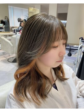 インナーカラー/マットグレージュ