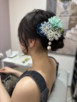 ハグクレア(HUG CLAIRE) 夏祭りヘアセット