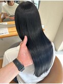 フェイクブラック　透明感　黒髪　暗髪　髪質改善　神戸　三宮