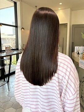 ファルファラ(farfara) 【farfara】髪質改善ストレート(問屋町テラス)大島結衣