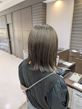 ブルーテーフ(Bleu Terre) ブリーチなしオリーブカラー