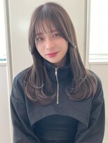 オリンテ バイ レシッド 表参道(orente by rcid)&nbsp;韓国レイヤーロング美髪グレージュアッシュインナーグレージュ