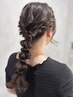 ヘアセット（結婚式ヘアセット、パーティセット）￥2500 ※現金のみ