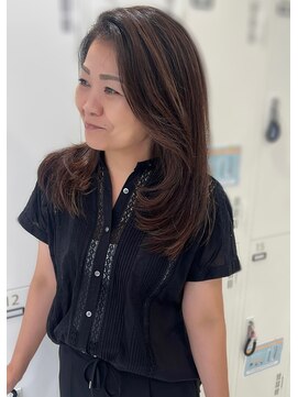 アッシュ 二俣川南口店(Ash) レイヤーカット/顔周りレイヤーカット