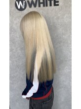 韓国で流行中◎ ブロンドスタイル