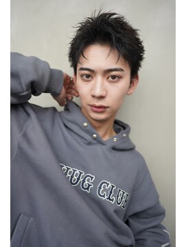 ニコ トウキョウ ロジック(nico TOKYO Logic) 刈り上げアップバングスパイキーショートパーマスパイラルパーマ