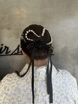 エムドットヘアーサロン(M. hair salon)&nbsp;卒業式ヘアセット