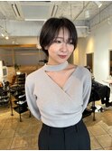 大人可愛いショートヘア