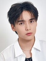 メンズヘアセンス 渋谷(MEN'S HAIR SENSE)&nbsp;ニュアンスパーマ/センターパート/メンズ/眉毛/フェザーパーマ