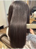 ツヤ感ストレート