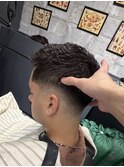 メンズメンズカットブリーチパーマR