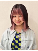 アリゲート ダイカンヤマ(Ari gate daikanyama)&nbsp;フェイスレイヤーボブ×インナーカラー