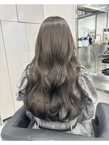 Valone Tokyo レイヤーカット/韓国ヘア/髪質改善【12/1NEW OPEN（予定）】&nbsp;ba11461_髪質改善アッシュグレージュ韓国レイヤーカット艶ロング