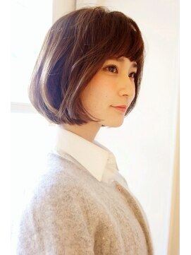 ドロップ(drop) フレンチモーブボブ