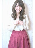 Saphir☆ハニーヘアロングマーメイドアッシュ「似合わせカット」