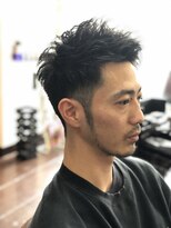 リッツファミリーズピコ めがね橋店(RIT FAMILYZ PIKO)&nbsp;ツーブロックモヒカンショート