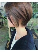 ショートスタイル　インナーカラー【静岡/静岡駅】