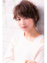 ソア 武蔵小杉(SOAR) ネイビーカラーグラボブ毛先カラーミントカラーマッシュショート