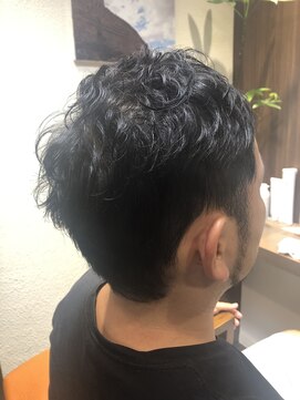 ヘアースパパズ(hairspaPAZ) サマーカットツーブロックショート 祐天寺/メンズ/パーマ/コタ