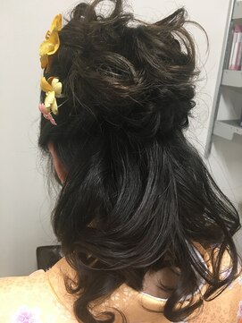 シュシュ(chou chou) 卒業式 成人式 ヘアセット