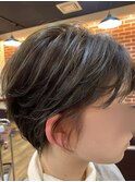 ショート&イヤリングカラー!