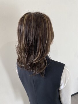 フォーディー(for D) Hair Salon for D ×　ハイライトカラー
