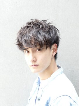 ローウェ バイ フィフス 立川メンズサロン(Louwe by fifth) メンズマッシュパーマニュアンスパーマスパイラルパーマ刈り上げ