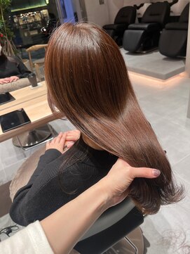 ガリカ 横浜(Gallica) 【minami】艶髪透明感ナチュラルブラウン<横浜>