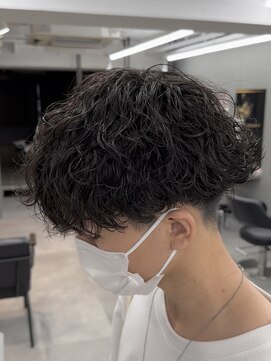 オーバルバイアピッシュ(OVARL by apish) しっかり強め波巻きパーマ