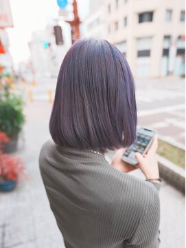ボアップ(boappu) #ラベンダーカラー#ケアブリーチ#髪質改善トリートメント