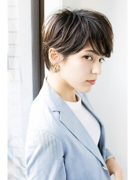 アントワープトーキョー(antwerp TOKYO) 韓国白髪ぼかしハイライトベージュ縮毛矯正髪質改善白髪染め