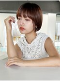 前上がりボブ