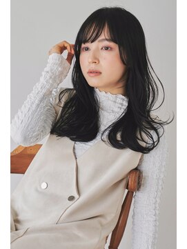 ナルム(naluM) 波ウェーブでリラックスカール×セミロングスタイル