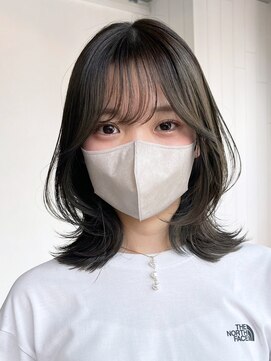 アイティーバイアルバム 八王子店(IT by ALBUM) ナチュラルミディアムレイヤー_マチルダボブ_ba463282