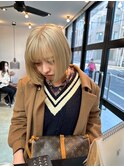 ブロンドボブ