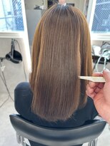 フリーラ 表参道(freera)&nbsp;髪質改善サラサラプレミアム大人ガーリー韓国ミディアムAライン