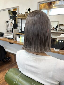 ブランチ(branch) 艶グレージュ 弘前/ブリーチカラー