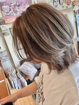 ヘア メイク ココ(hair make coco) 黄色味グパイ★くすみグレージュ