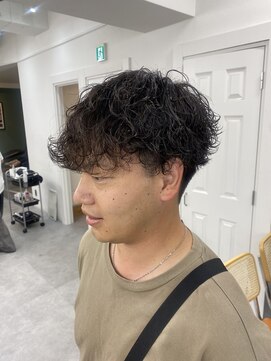 グリーン 高田馬場(green) 【SANA】秋冬におすすめメンズパーマ