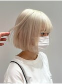 ホワイトブロンド/ブロンド