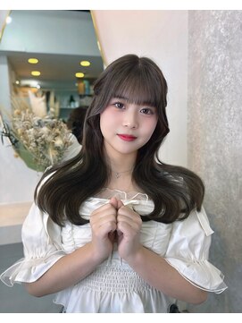 ラビス(Lovis) セミディ/シアーカラー/魅力倍増カール/ダークアッシュ