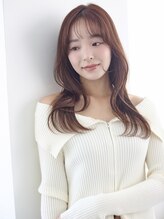 アッシュ 高津店(Ash) セミロングヘアスタイル